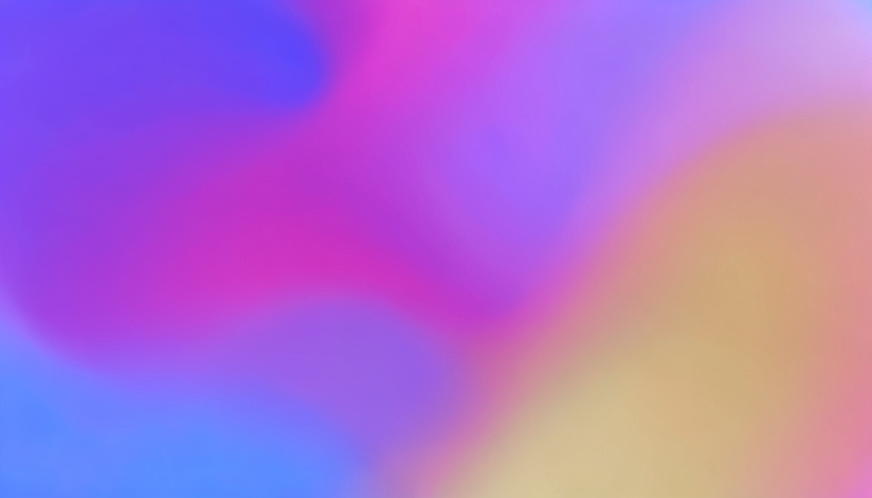 Soft abstract gradient composition in violet, magenta, and warm gold with a calm, inviting mood.