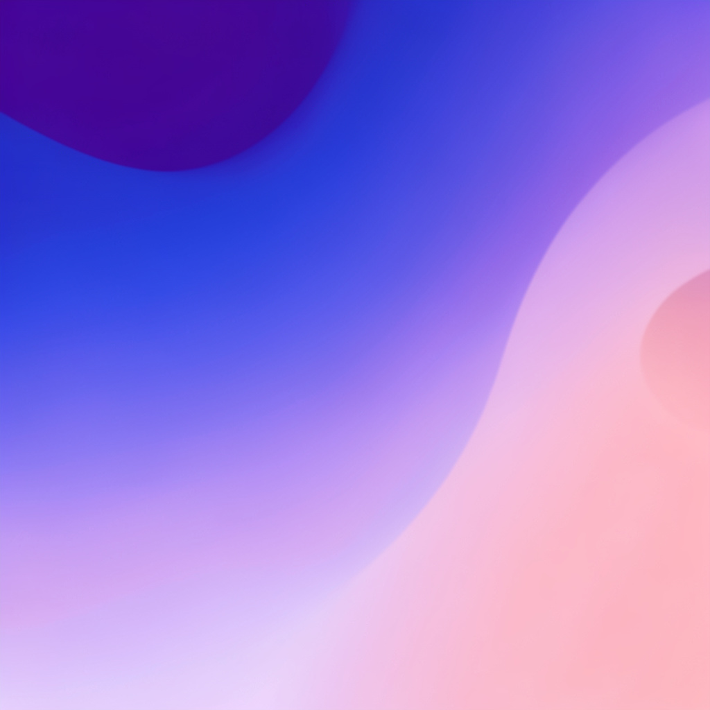 Abstract gradient of deep violet, soft lavender, and warm pink with a calm, modern mood